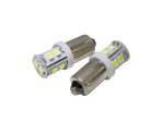 1 Paar LED Standlicht Birnen VW Polo 86C BA9s T11 T4W 12V SMD 5050